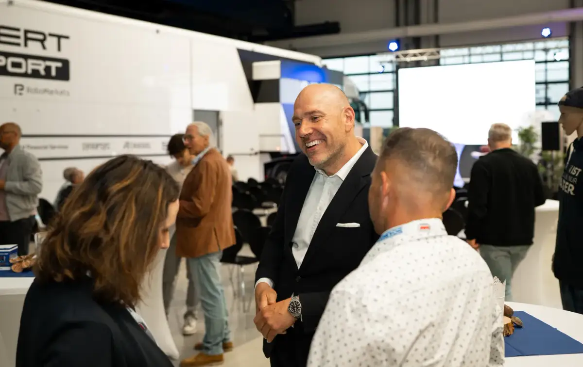 Networking auf einem Event mit Martin Hein